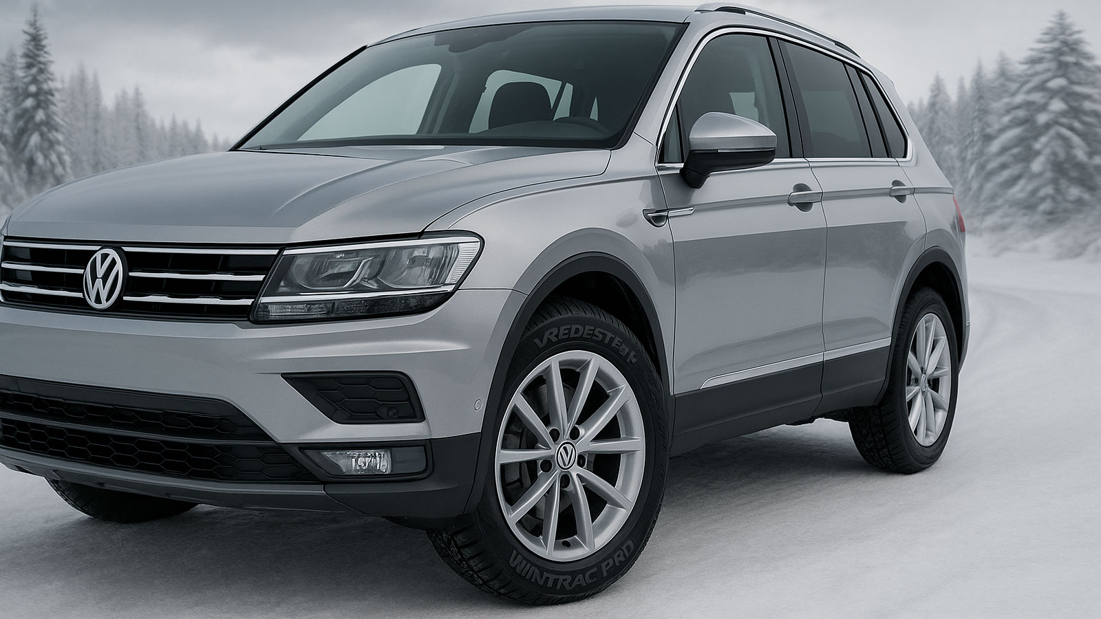 Wintrac Pro: Το χειμερινό λάστιχο που φοριέται ως 1ης τοποθέτησης στο VW Tiguan.