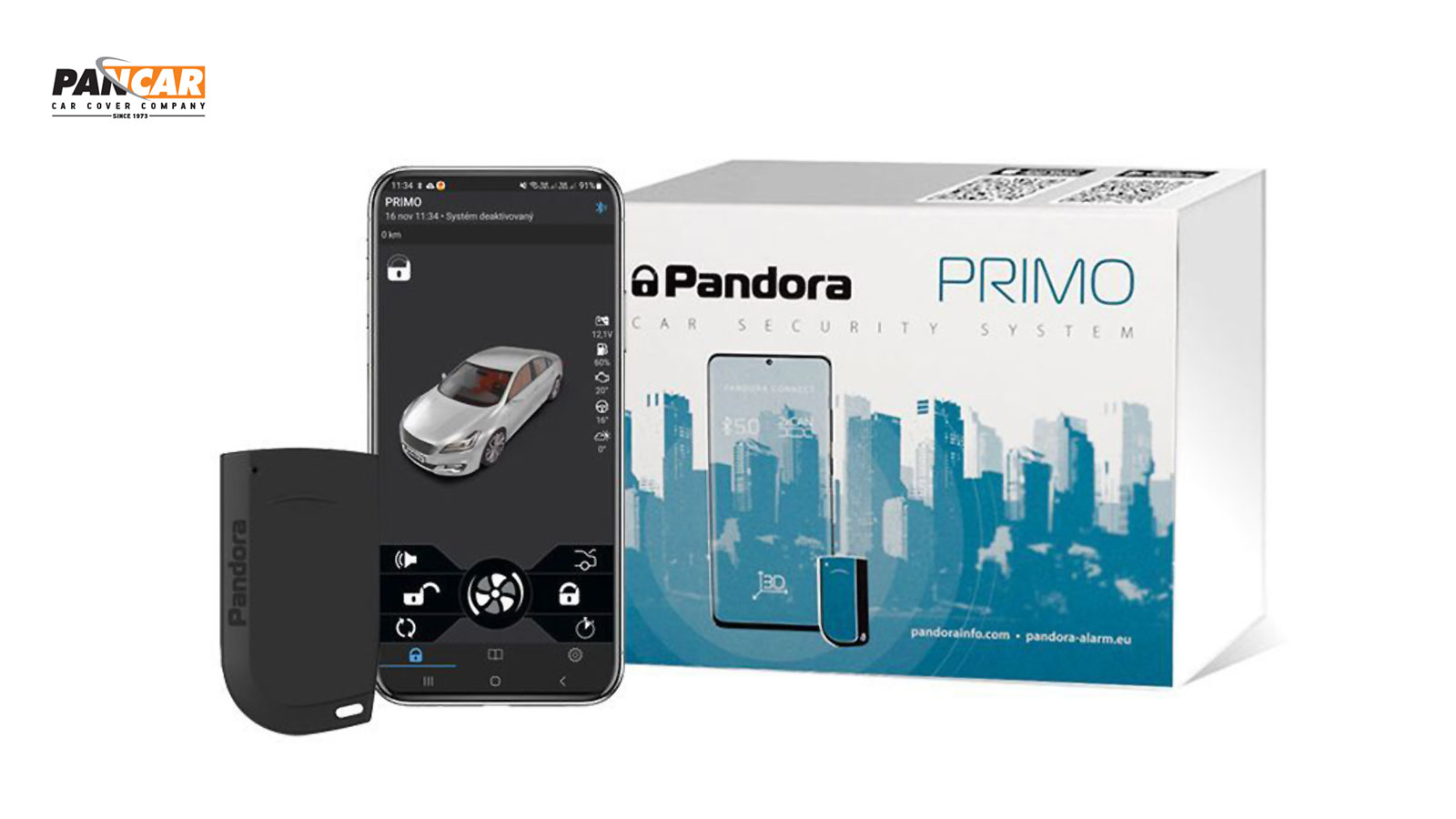 Συναγερμός αυτοκινήτου Pandora Primo από την PanCar 