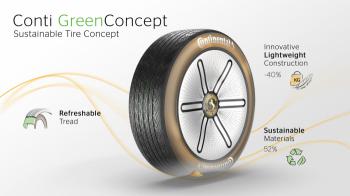 Tο Conti Green Concept απoτελείται από 17% ανακυκλωμένα υλικά. Tο Conti Green Concept απoτελείται από 17% ανακυκλωμένα υλικά.