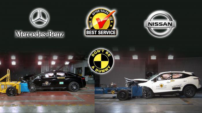 Οι Mercedes και οι Nissan θεωρούνται κορυφαίες, μεταξύ άλλων, στο τομέα της ασφάλειας. Πως τα πάνε από υπηρεσίες after sales;