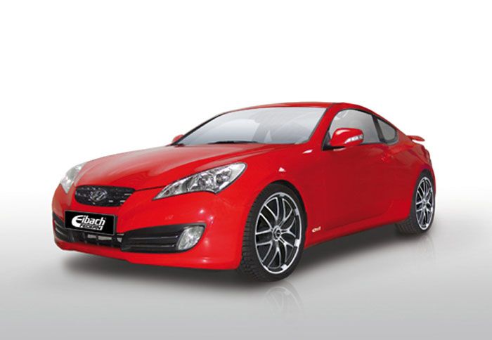 Eibach Pro-Kit και Pro-Spacer για το Hyundai Genesis Coupé 