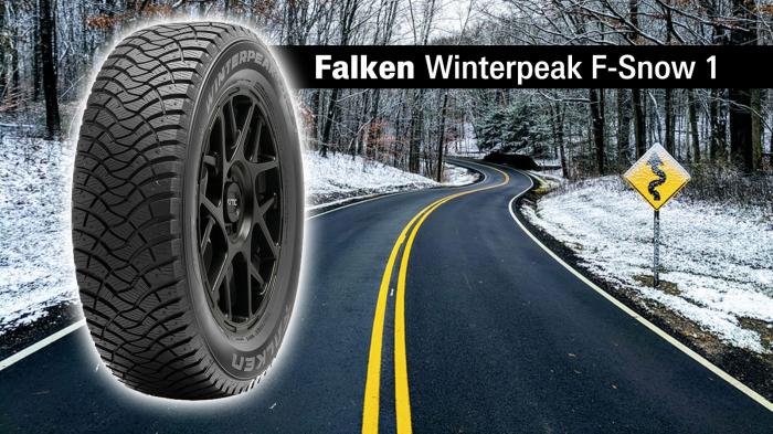 Το Winterpeak F-Snow1 αποτελεί ένα χειμερινό ελαστικό που θα περάσει επιτυχημένα τόσο από βαθύ χιόνι όσο και από σημεία με πάγο.