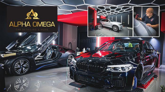 Alpha Omega Detailing: Υπερσύγχρονος χώρος για την περιποίηση του αυτοκινήτου στην Αργυρούπολη!