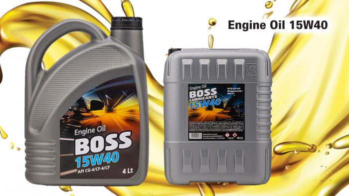 Engine Oil 15W40 από την Boss Lubricants 