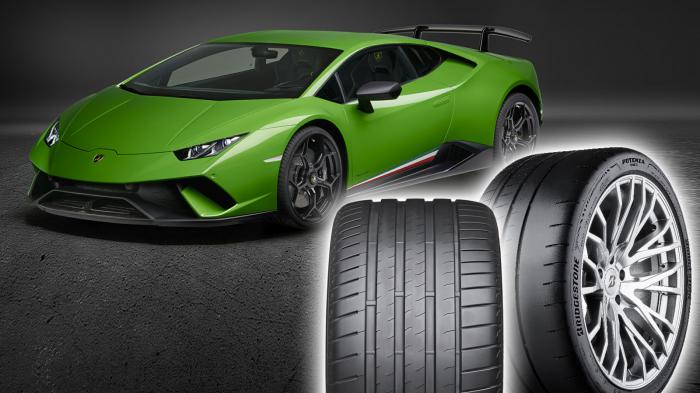 Η Lamborghini Huracan Tecnica «φοράει» ελαστικά Bridgestone Potenza Sport