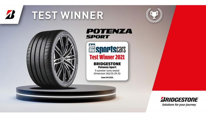 Bridgestone Potenza Sport: Κορυφαίο και με τη ...βούλα!