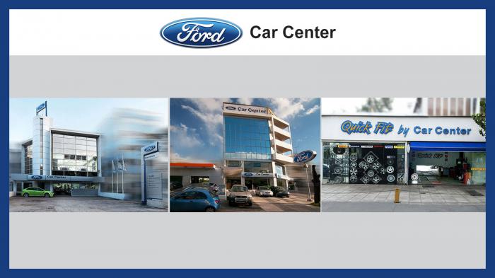 Car Center, One Stop Shop για Ford! 