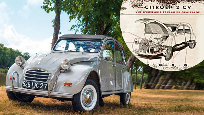 Το Citroën 2CV (γαλλικά: deux chevaux, «δύο ίπποι») γνωστό στην Ελλάδα ως Ντεσεβό) ηλικίας σήμερα 73 ετών(!), κατασκευαζόταν από τη γαλλική αυτοκινητοβιομηχανία Citroën, από το 1948 ως το 19