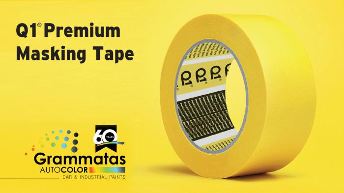 Q1 Premium Masking Tape, η ταινία μονώματος από την Grammatas Autocolor