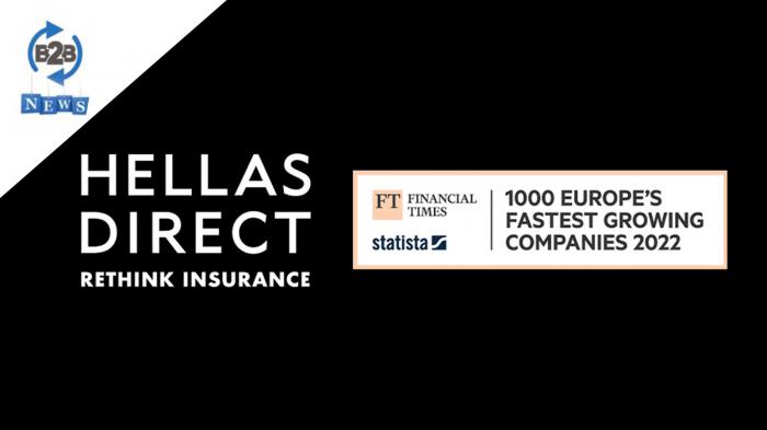 Η Hellas Direct για τρίτη φορά στη λίστα των Financial Times με τις 1.000 ταχύτερα αναπτυσσόμενες εταιρίες στην Ευρώπη