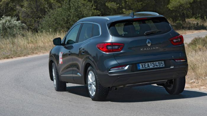 Το Renault Kadjar, που δοκιμάσαμε, ήταν εξοπλισμένο με το κορυφαίο, 4 εποχών ελαστικό, Goodyear Vector 4Seasons Gen-3