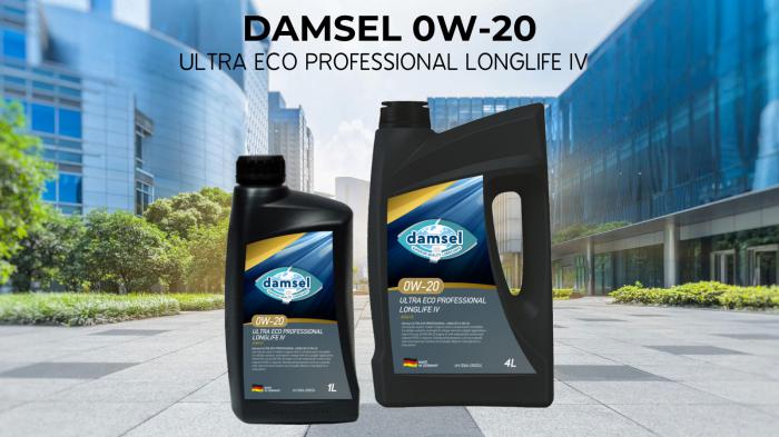 Λιπαντικά DAMSEL 0W-20 ULTRA ECΟ PROFESSIONAL LONGLIFE IV για νέους κινητήρες VAG  