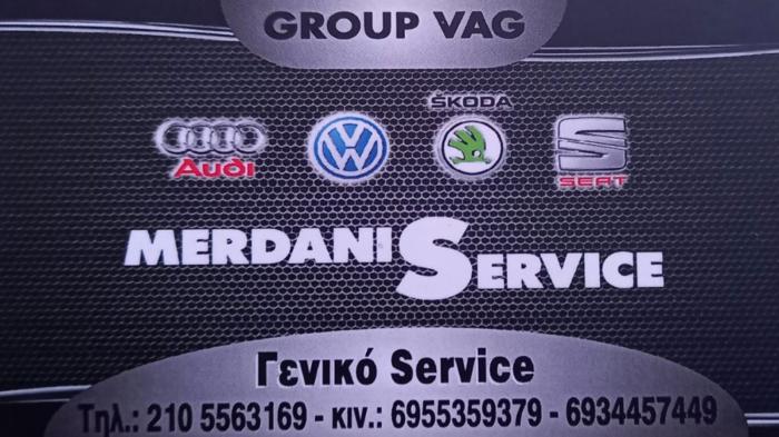 Merdanis Γενικό Service & Εxpert στα Group Vag στην Μάνδρα!