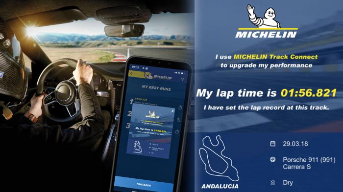 Το MICHELIN TRACK CONNECT διαθέσιμο για όλους του λάτρεις της sport οδήγησης