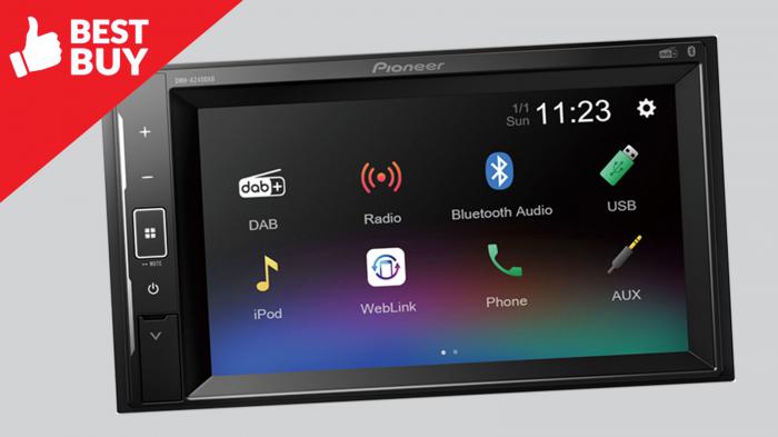 Το Pioneer DMH-A240DAB διαθέτει οθόνη αφής 6,2 ιντσών ενώ είναι συμβατό με την πλειονότητα των αυτοκίνητων. 