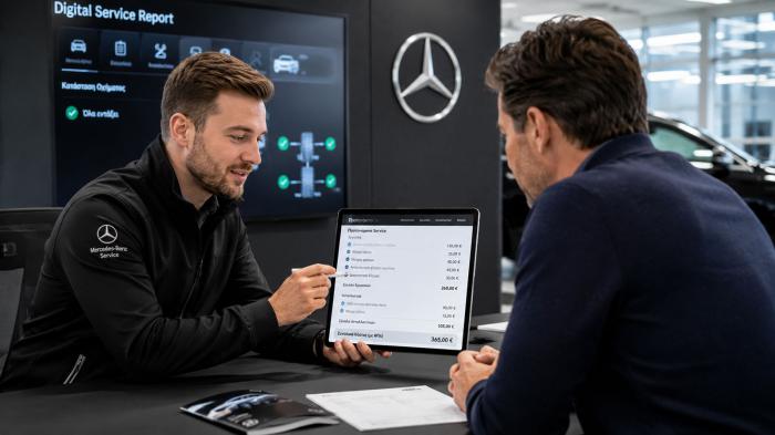 Mercedes Service Journey: Η premium εμπειρία ξεκινά πριν το συνεργείο