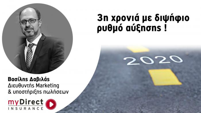 3η χρονιά με διψήφιο ρυθμό αύξησης ! 