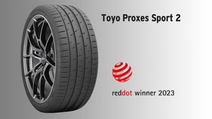 Toyo Proxes Sport 2: Με το βραβείο σχεδίασης Red Dot για το 2023