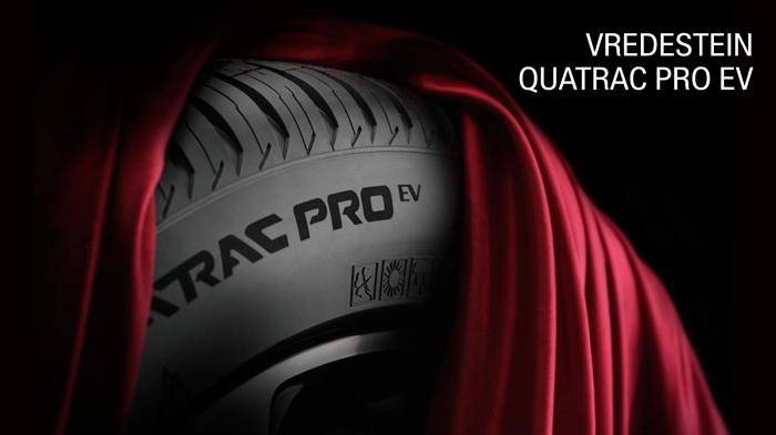 Το Vredestein Quatrac Pro EV, όταν κυκλοφορήσει τον Δεκέμβριο, θα είναι το πρώτο all-season ελαστικό ευρωπαϊκής κατασκευής ειδικά για αμιγώς ηλεκτρικά οχήματα.