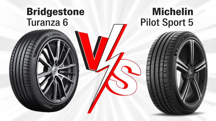 Bridgestone Turanza 6 ή Michelin Pilot Sport 5 σε 18άρια λάστιχα; Bridgestone Turanza 6 ή Michelin Pilot Sport 5 σε 18άρια λάστιχα;