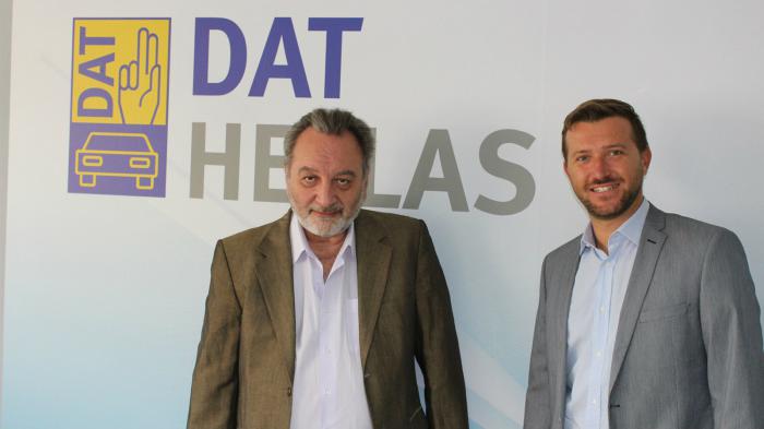 Οι Managing Directors της DAT HELLAS, Koς Σάββας Σιδηρόπουλος (αριστερά) & Κος Δημήτρης Βαλαβάνης (δεξιά).