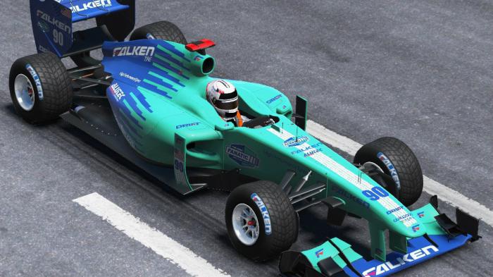 Η εμφάνιση της ομάδας της Falken στην F1 για το 2020.