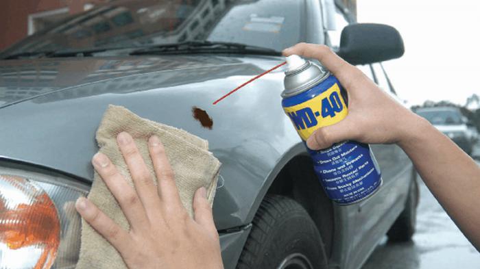 Το αντισκωριακό σπρέι WD-40 καταστρέφει την μπογιά του αυτοκινήτου;