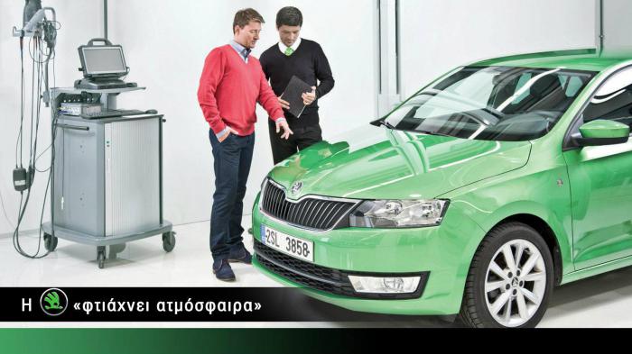 H Skoda «φτιάχνει ατμόσφαιρα»