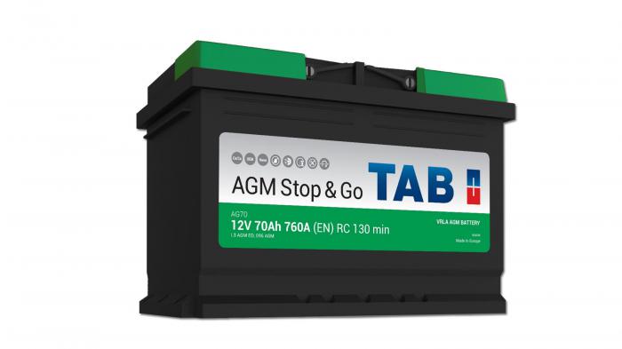 Μπαταρίες TAB AGM Stop&Go: Ενέργεια, τεχνολογία, ισχύς και αντοχή