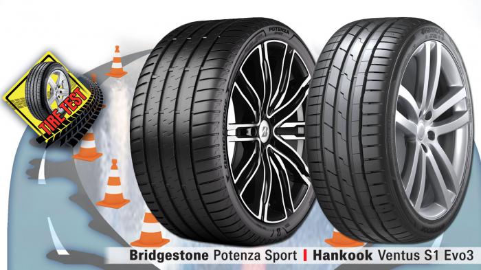Το ελαστικό της Bridgestone είχε καλά αποτελέσματα ως προς τις επιδόσεις του σε dry και wet ενώ και το μοντέλο της Hankook εντυπωσίασε με τη χαμηλή του τιμή και την χαμηλή αντίσταση κύλισης.