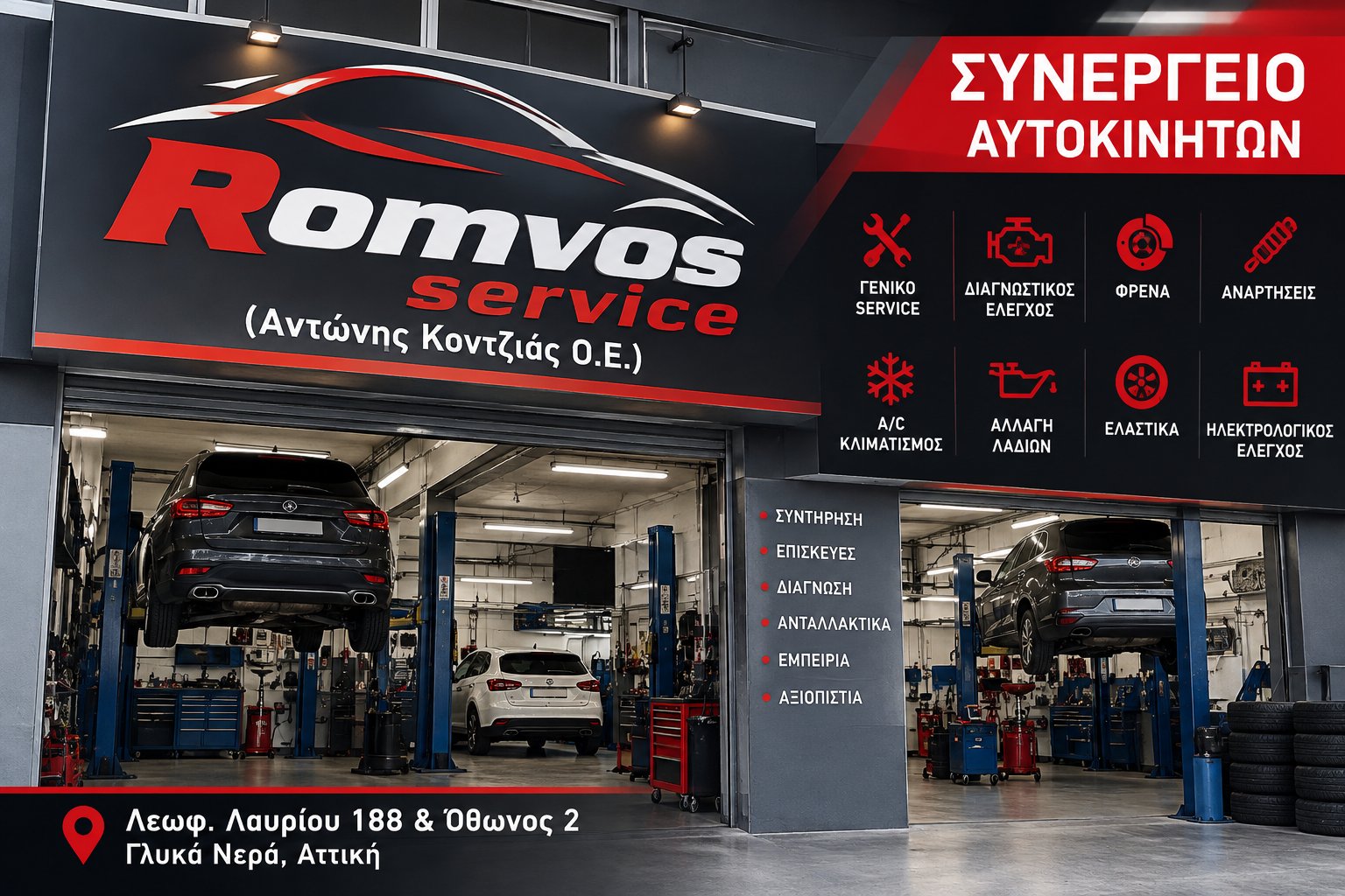 Romvos service (Αντώνης Κoντζιάς Ο.Ε.)