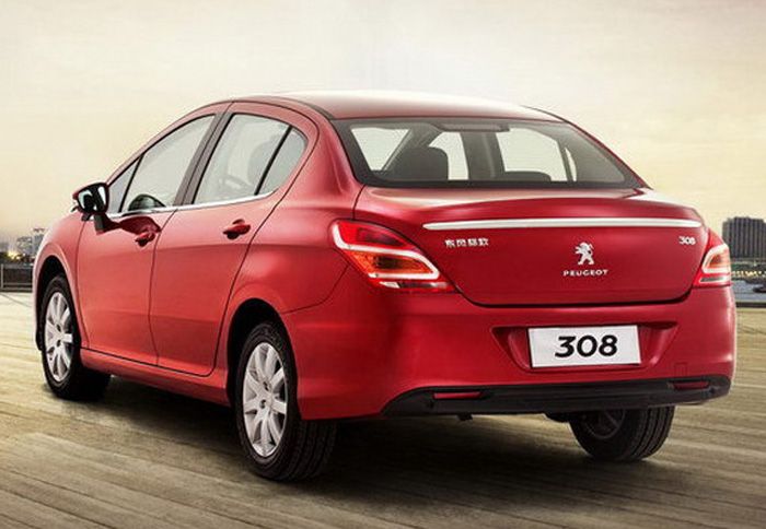 Το 308 Sedan θα φτιάχνεται στην Κίνα με τη βοήθεια της Dongfeng.