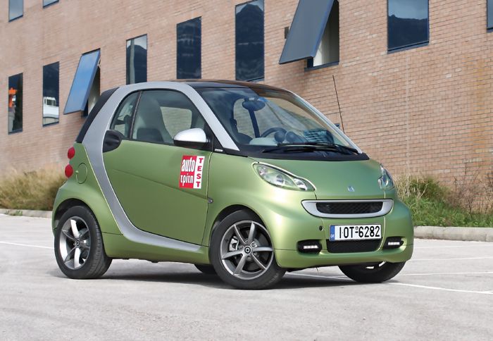 smart fortwo 61/71 mhd με CO2 97 γρ./χλμ. 