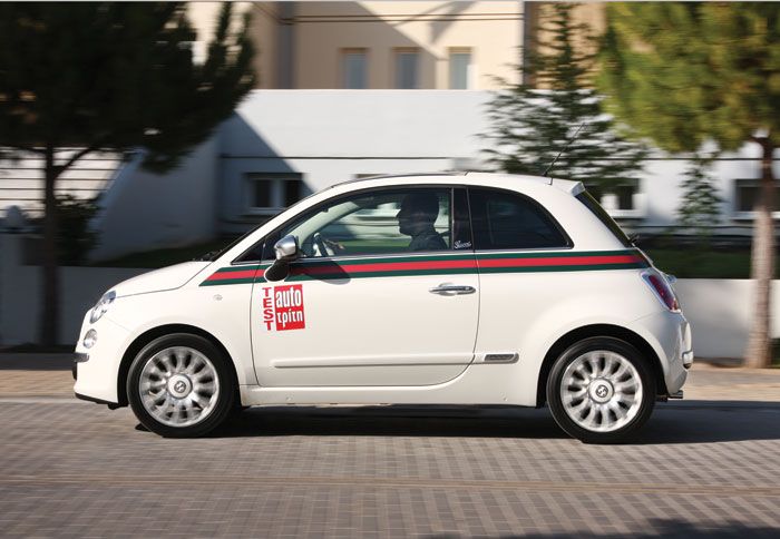 Tο Fiat 500 παραμένει ευχάριστο, ασφαλές και με καλή άνεση.