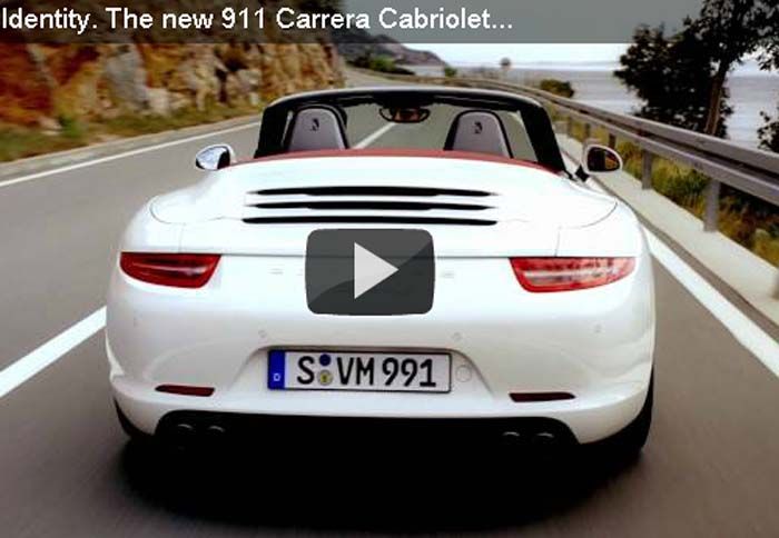 Δείτε σε video την παρουσίαση της νέας Porsche 911 Cabrio.