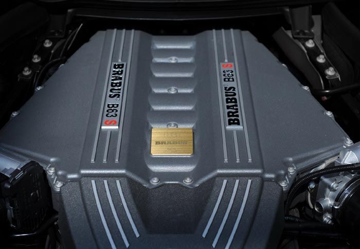 40 επιπλέον ίππους (611) αποδίδει το V8 μοτέρ των 6,3 λτ. σε σχέση με την εργοστασιακή εκδοχή του.