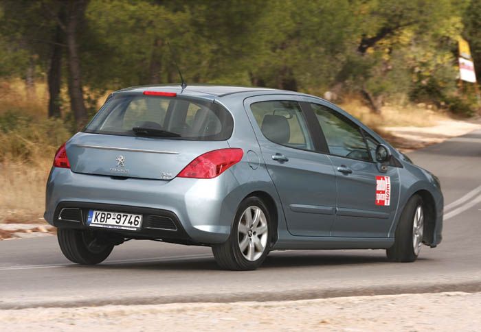 Πολύ καλή σταθερότητα παρουσιάζει το 308, ανεξαρτήτως διαδρομής, καθώς και ουδέτερη συμπεριφορά.