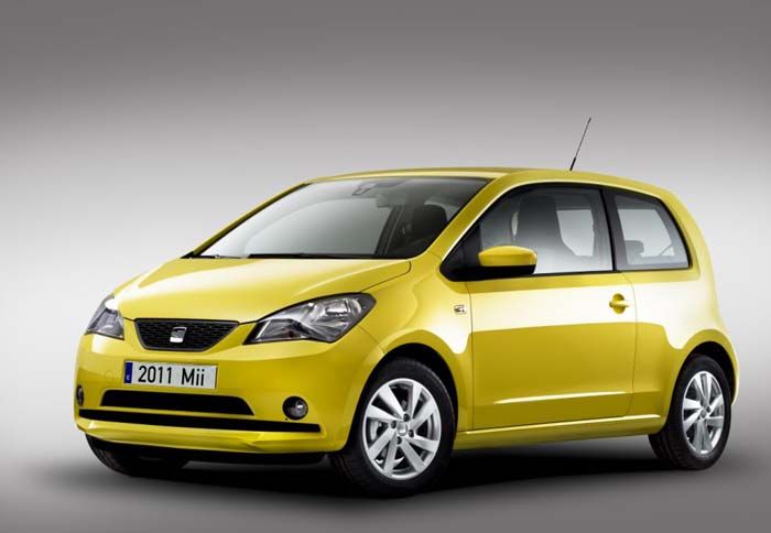 Το Seat Mii αποτελεί τεχνολογικό αδερφάκι των VW up! και Skoda Citigo. 