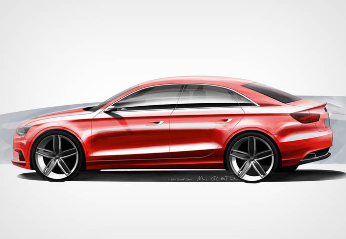 To αυτοκίνητο φέρει σχεδιασμό τετράθυρου κουπέ, ενώ το συνολικό του μήκος θα είναι τα 4.440 χιλ.