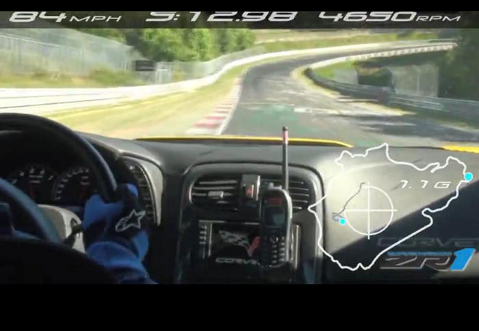 Ο χρόνος της Corvette είναι τα μόλις 7:19.63 λεπτά