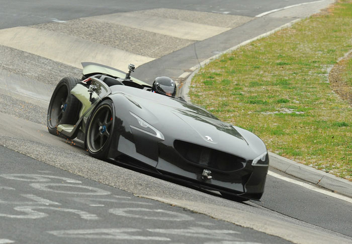 Το Peugeot EX1 σημείωσε τον κορυφαίο χρόνο για ηλεκτρικό όχημα στο Nurburgring 