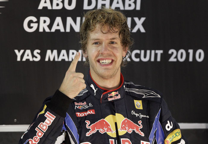 Οι 256 βαθμοί που συνολικά απέσπασε ο Vettel του χάρισαν τον πρώτο του παγκόσμιο τίτλο