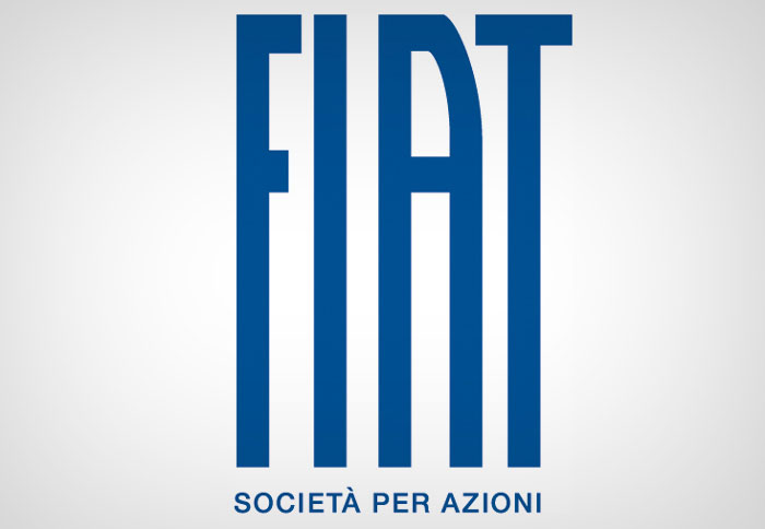 Το νέο λογότυπο της Fiat SpA. 