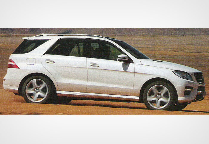 Η νέα γενιά της Mercedes ML φέρει πιο δυναμικά χαρακτηριστικά σε επίπεδο σχεδίασης