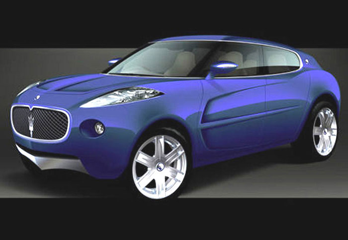 To SUV της Maserati (ανεπίσημη φωτογραφία)