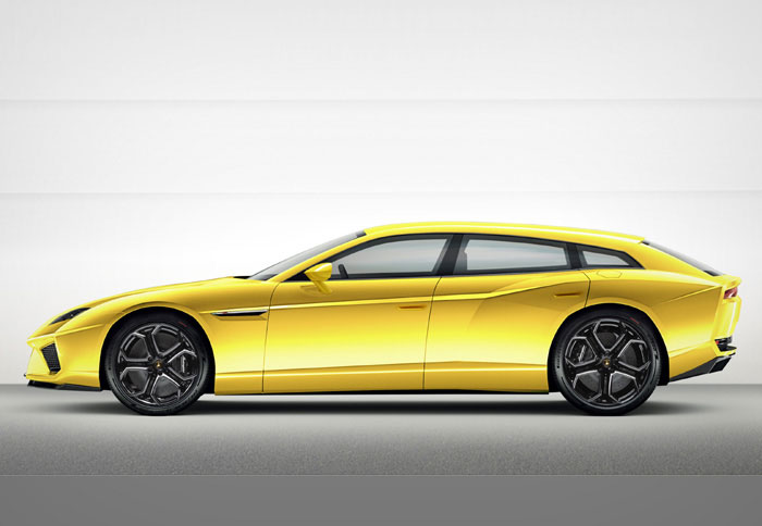 Η Estoque αναμένεται να παίξει πολύ σημαντικό ρόλο στη γκάμα της Lamborghini. Εδώ η έκδοση Shooting Brake! (ανεπίσημη φωτογραφία)