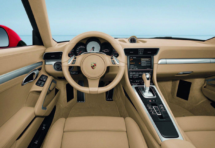 Στοιχεία από την Panamera όπως η «λογική» της κεντρικής κονσόλας διαμορφώνουν το νέο εσωτερικό 