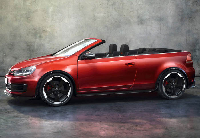 Το VW Golf GTI Cabriolet σε πρωτότυπη μορφή