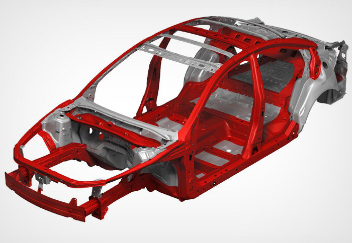 Η τεχνολογία SKYACTIV περιλαμβάνει πολλούς τομείς όπως: κινητήρες, κιβώτια, και αμαξώματα. Τα νέα αμαξώματα θα είναι πιο ελαφριά κατά 8% και πιο στιβα
