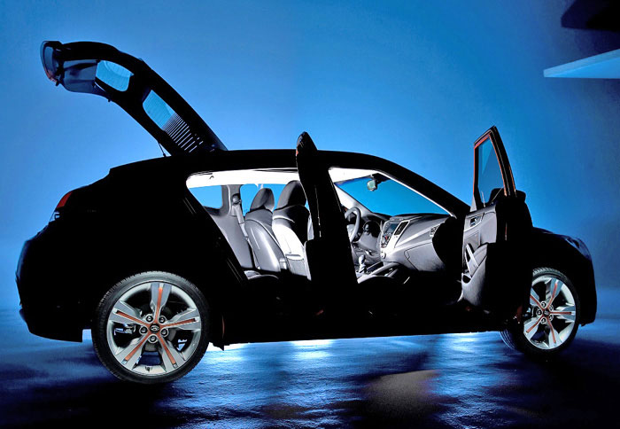 H πρώτη επίσημη φωτογραφία του Hyundai Veloster 